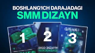 Boshlang'ich darajadagi SMM dizaynini tayyorlaymiz!