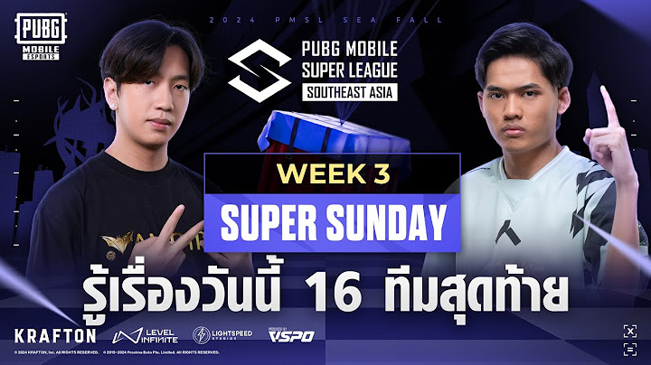 [TH] 2024 PMSL SEA W3D5 | Fall | รู้เรื่องวันนี้ 16 ทีมสุดท้าย