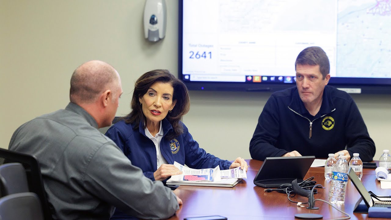 Governor Hochul Updates New Yorkers on State Response to Massive Winter Storm Impacting State