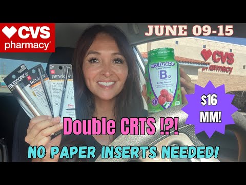 CVS Coupon Haul | $16 MM using only digital and printable coupons! Crazy double CRTs!?!