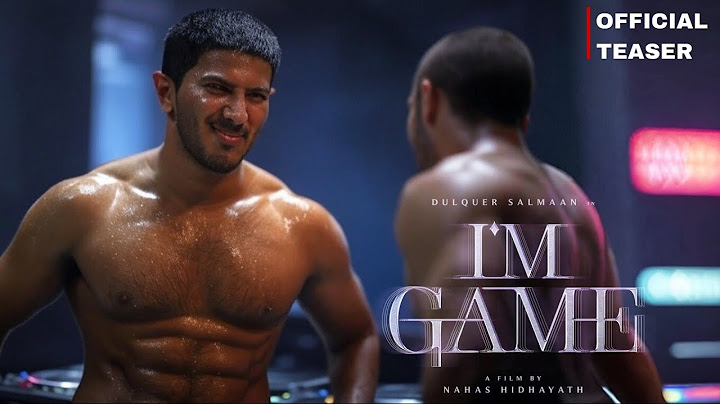I'm Game First Look Teaser | Dulquer Salmaan | Nahas Hidayath | Wayfarer Productions