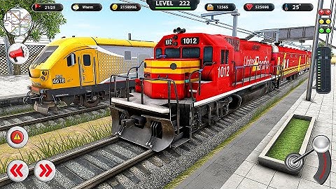 City Train Driving Sim Game 3D - Clasic Mode Level 1 And Level 2