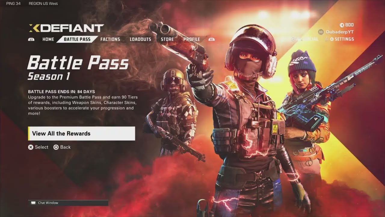 XDefiant Season 1 Battlepass