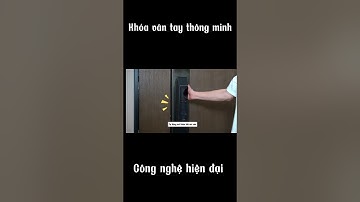 Khi lựa chọn khóa vân tay bạn thường xem xét điều gì ? #shorts