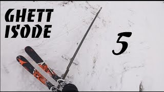 Mit Ski Am Mtb Spot - Erste Rail Grind Versuche Ghettisode 5 Im Diy Snowpark