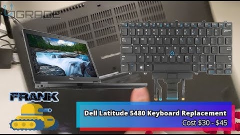Dell Latitude 5480 keyboard Replacement