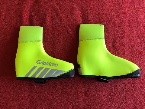 GripGrab Ride Waterproof Hi-Vis Shoe 