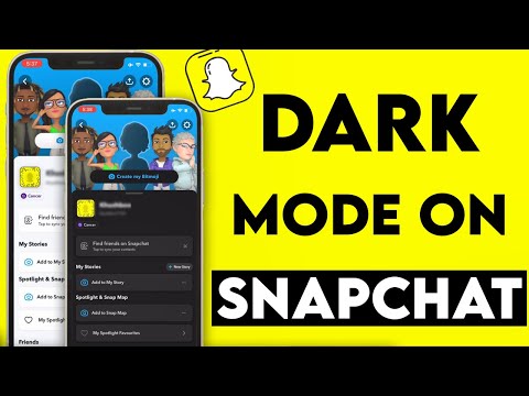 How To Enable Dark Mode On Snapchat | Dark Mode On Ios