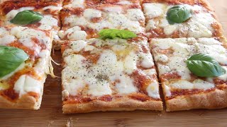 Pizza al taglio  بيتزا بحجم عائلي رووووعة