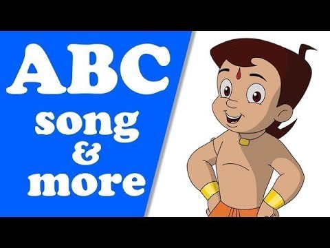 Abc Song For Kids Rhymes From Chhota Bheem And Friends Youtube