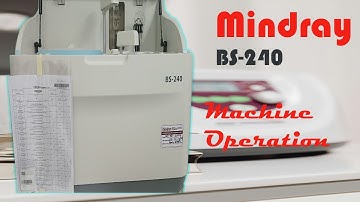 How to use the fully automated biochemistry analyser Part 2a #Primecaremedicalcenter #MindrayBS240