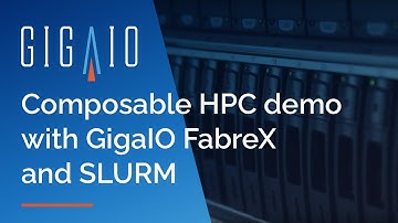 Disaggregating and Composing HPC Workflows with SLURM and GigaIO FabreX