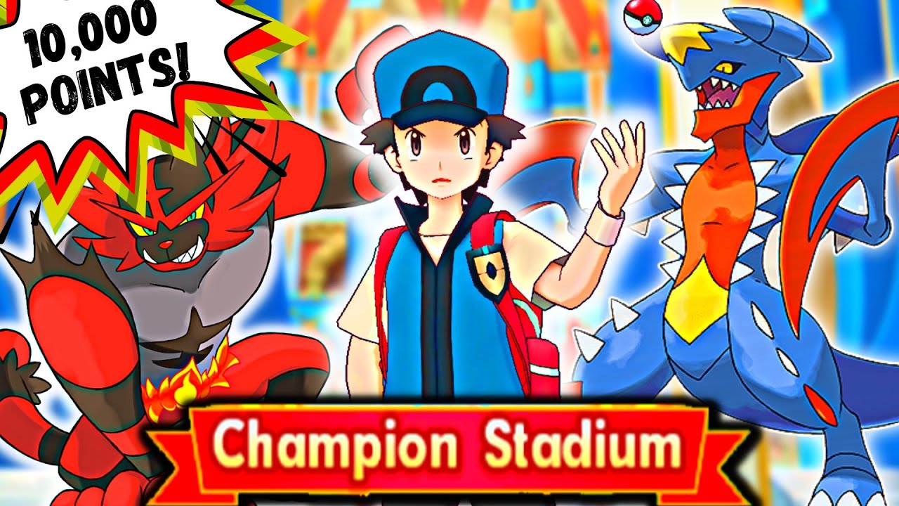 Crazy Close Battles!! 10K Points Champion Stadium Master Mode! | Pokemon Masters EX