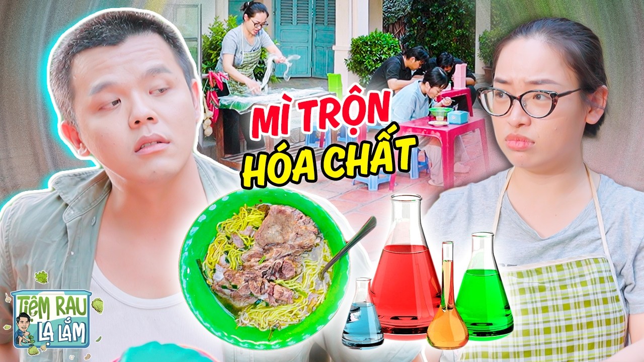 Bán MÌ TRỘN HÓA CHẤT Hại Cả Xóm Ôm Bụng, Nữ Chủ Quán Nhận Ngay Kết Đắng | Tloo Tiệm Rau Lạ Lắm #trll
