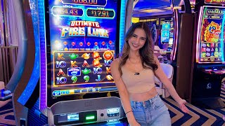 Going For AN EXPLOSIVE FIRE LINK SLOT WIN!!🔥🤪