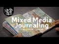 Mixed Media Journaling Online Workshop Trailer