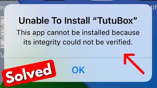 Fix this app cannot be installed because its integrity could not be verified ios | unable to install screenshot 3