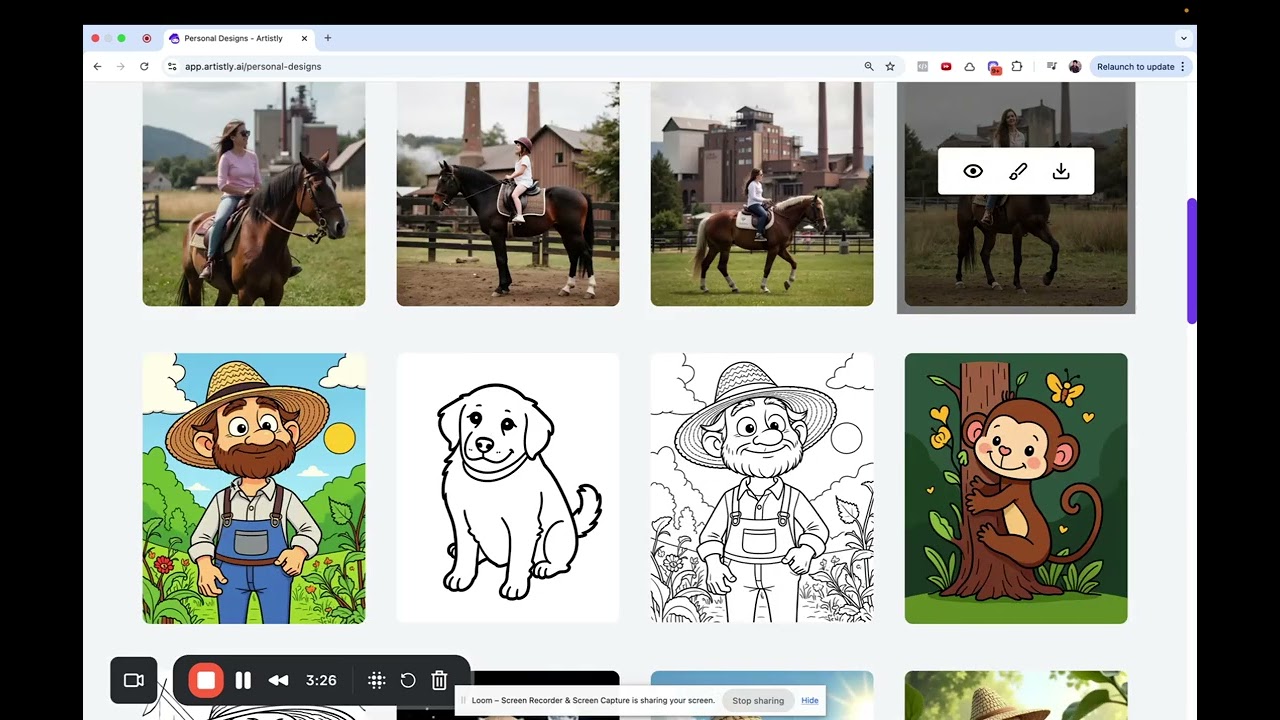 Artistly 6.0: How To Turn Your Own Photos to Coloring Pages