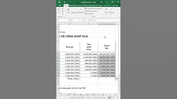 Excel - Format Cells có đơn vị tiền tệ (VND) cho dân kế toán | #shorts
