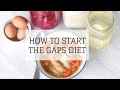 How to start the gaps diet  bumblebee apothecary