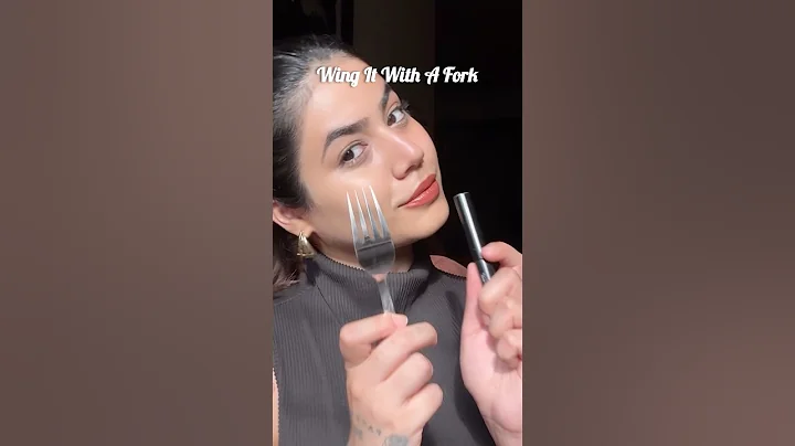 Wing It With A Fork | #shorts | SUGAR Cosmetics