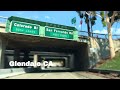 🔴  Glendale CA Realtor Driving Tour 1080P