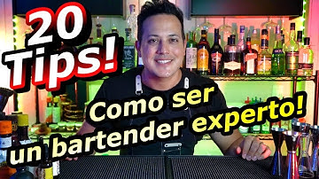 🍹Como ser bartender profesional TIPS + CONSEJOS