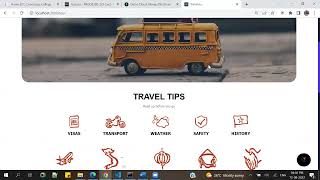 TRAVELVIO-Website Project screenshot 3