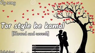 tor style he kamal(Slowed & reverb)song lofi song new cg song cg lofi song #lofi #cgsong #new #song