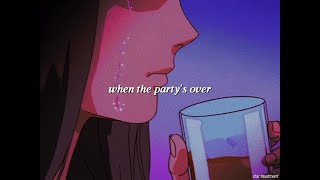 billie eilish - when the party's over | empty arena edit + 3d