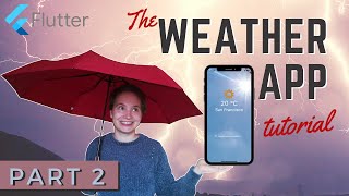 Flutter Tutorial - Weather App | Part 2 - Fetching data from the Internet, using API call screenshot 5