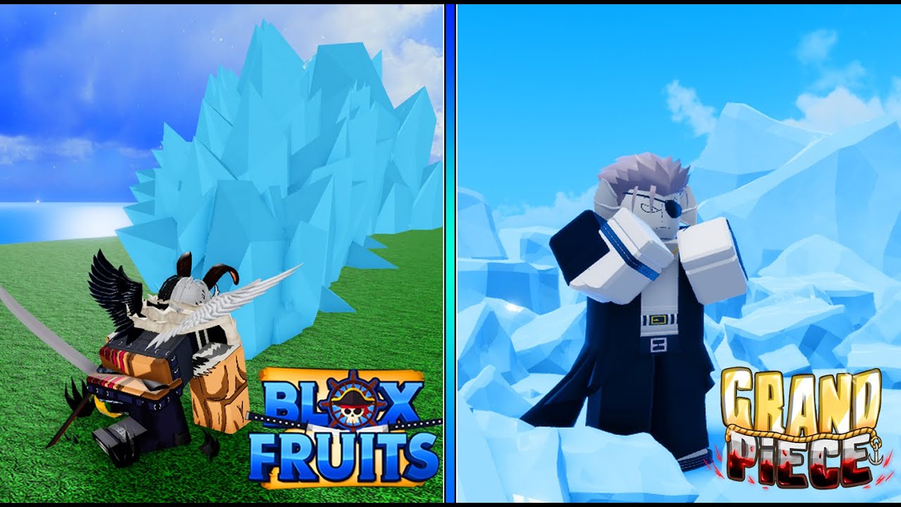 QUAL É A MELHOR FRUTA LOGIA DO BLOX FRUITS? *GORO VS MAGU* ‹ BREN0RJ › 