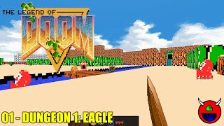 The Legend of Doom - Zelda Remake in Doom - 01 Dungeon 1: Eagle - No Commentary