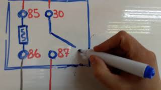 Relay Numbers Explained,  What Do Relay Numbers Mean, 4 Pin 5 Pin Relay, Relays, Test