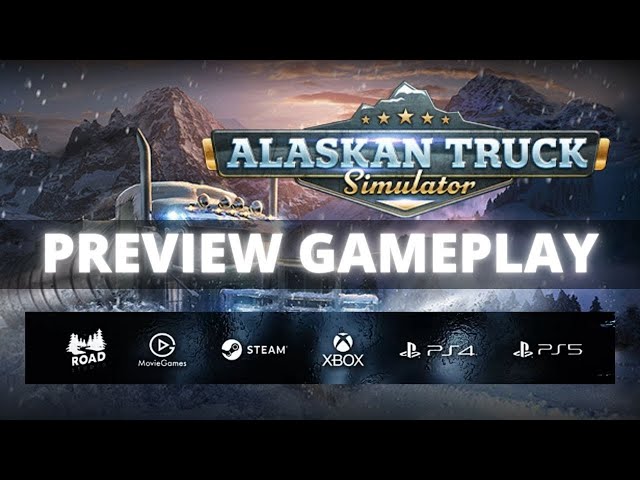 Alaskan Truck Simulator é revelado e chega em 2022 ao PS5