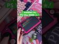 Modded my ps vita 2000 ♡ #modding #handheldgaming #retrogaming #psvitagames #jailbreak