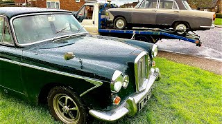 The 1963 Wolseley 6/110 I bought today after 32 years of wanting one again she drives like a dream!