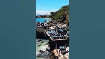 🍻 Rock Bar 🍻, Bali - Amazing place for ocean views and Breeze 🌊 #shorts #youtubeshorts #shortsvideo