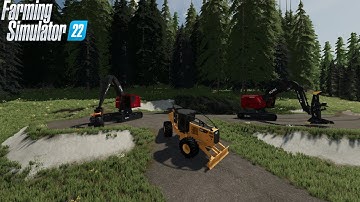 FS22 | logging timelapse | Loggers Paradise #2 | Breaking ground on a new landing