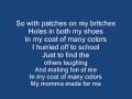 Coat Of Many Colors Dolly Parton   With Lyrics