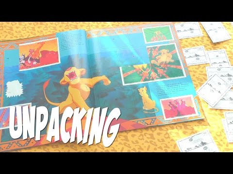 UNPACKING : КОРОЛЬ ЛЕВ ( PANINI ) UNPACKING : КОРОЛЬ ЛЕВ ( PANINI )
