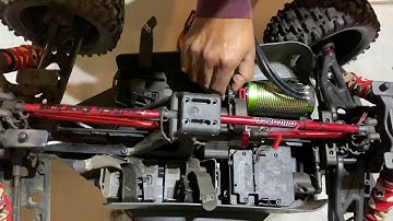 arrma Kraton 8s  800kv motor and  xlx esc  installation
