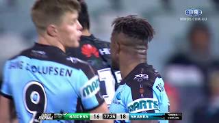 NRL Highlights: Canberra Raiders v Cronulla Sharks - Round 10