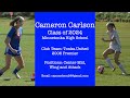 Cameron carlson class of 2024  2022 soccer highlights