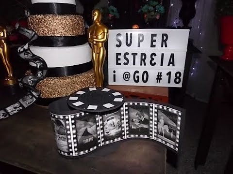 Decoração de Festa - Tema  Adoro Cinema🎬