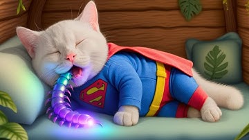 Compilation 🐱 OMG! Super Kitten Gets in Big Trouble After Eating a Mystical Bug | Epic Cat Animation