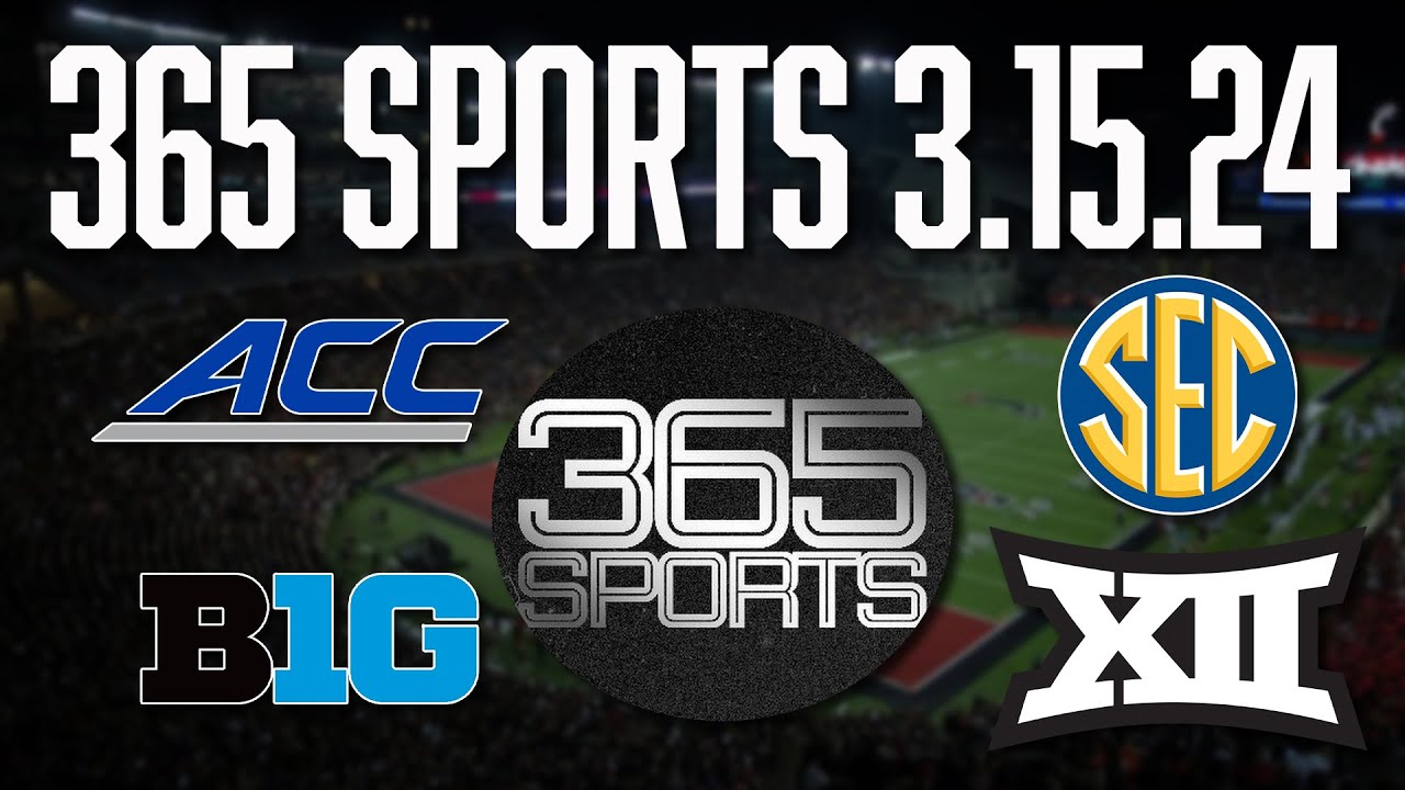 ⁣365 Sports! #cfp Expansion Update, #big12 Tournament, Checking the Pulse in College Station | 3.