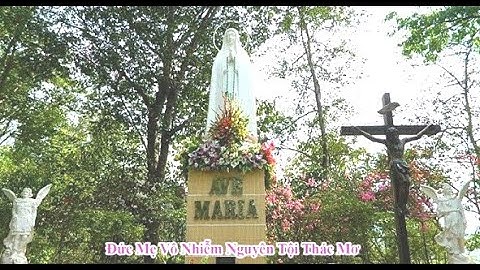 Viếng Thăm nơi Hành hương ĐỨC MẸ THÁC MƠ chân núi Bà Rá, tx Phước Long, T. Bình Phước, Gp BMT.