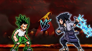 Gon Freecs (New) VS Sasuke Indra (OmHy) in Jump Force Mugen