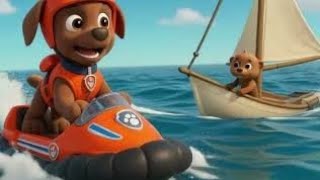 Paw Patrol Save The Day I Mighty Pups Rescue Day Kids Song I Cartoon Animation